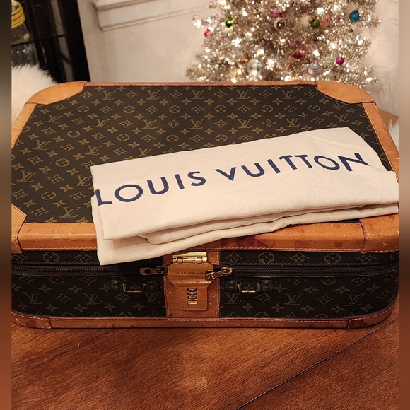 LOUIS VUITTON Vintage Suitcase Missing Handle. 1970s  ❤ - Picture 1 of 16